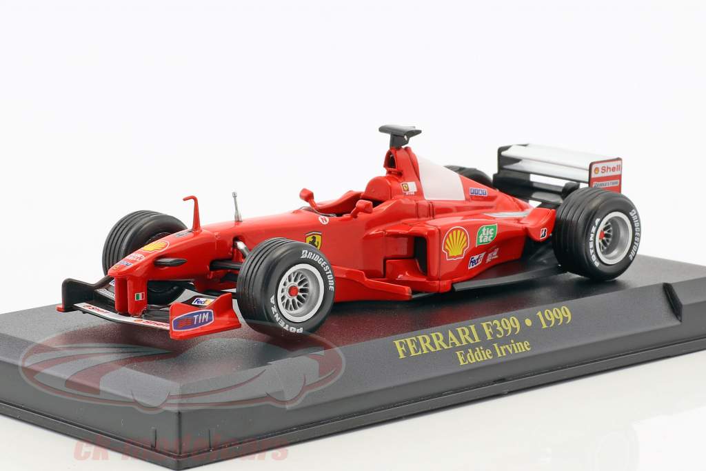 Eddie Irvine Ferrari F399 #4 formule 1 1999 1:43 Altaya