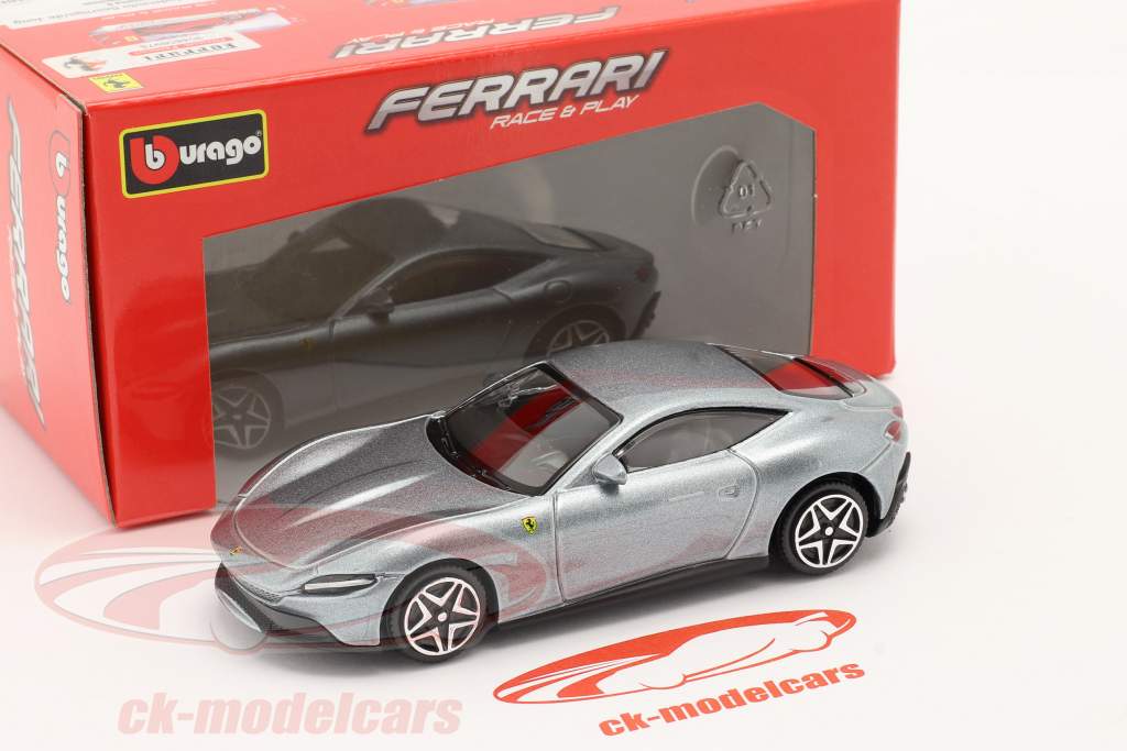Ferrari Roma year 2020 grey metallic 1:43 Bburago