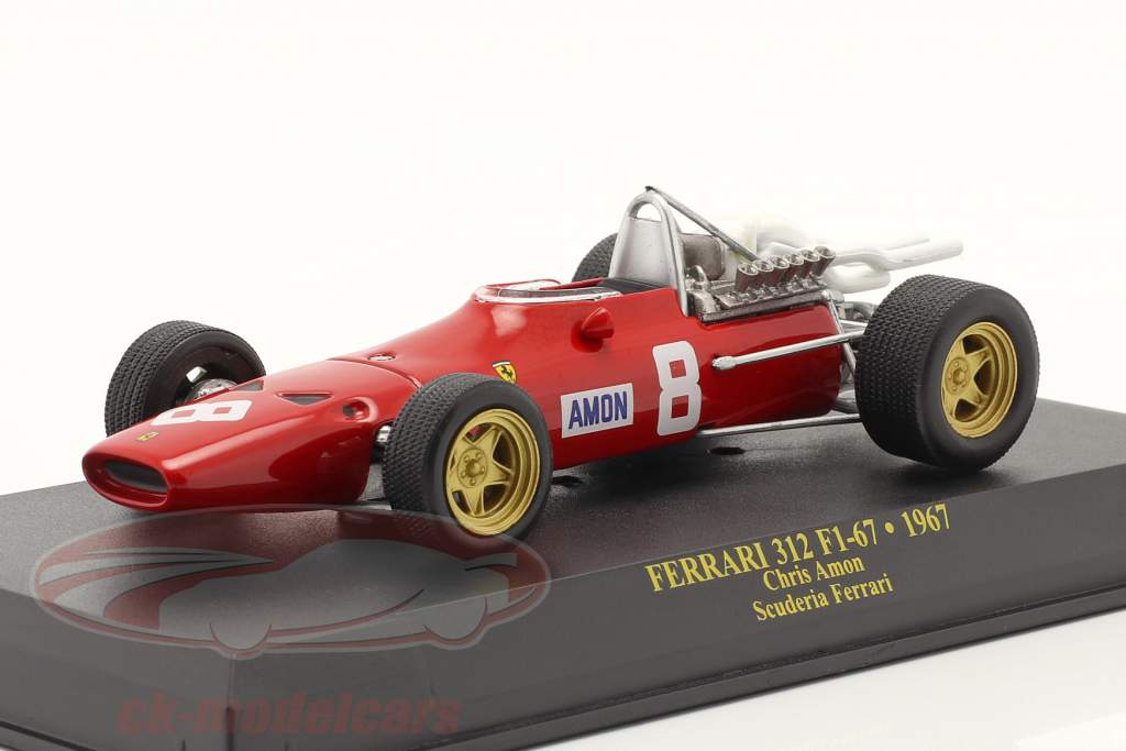 Chris Amon Ferrari 312 #8 formula 1 1967 1:43 Altaya