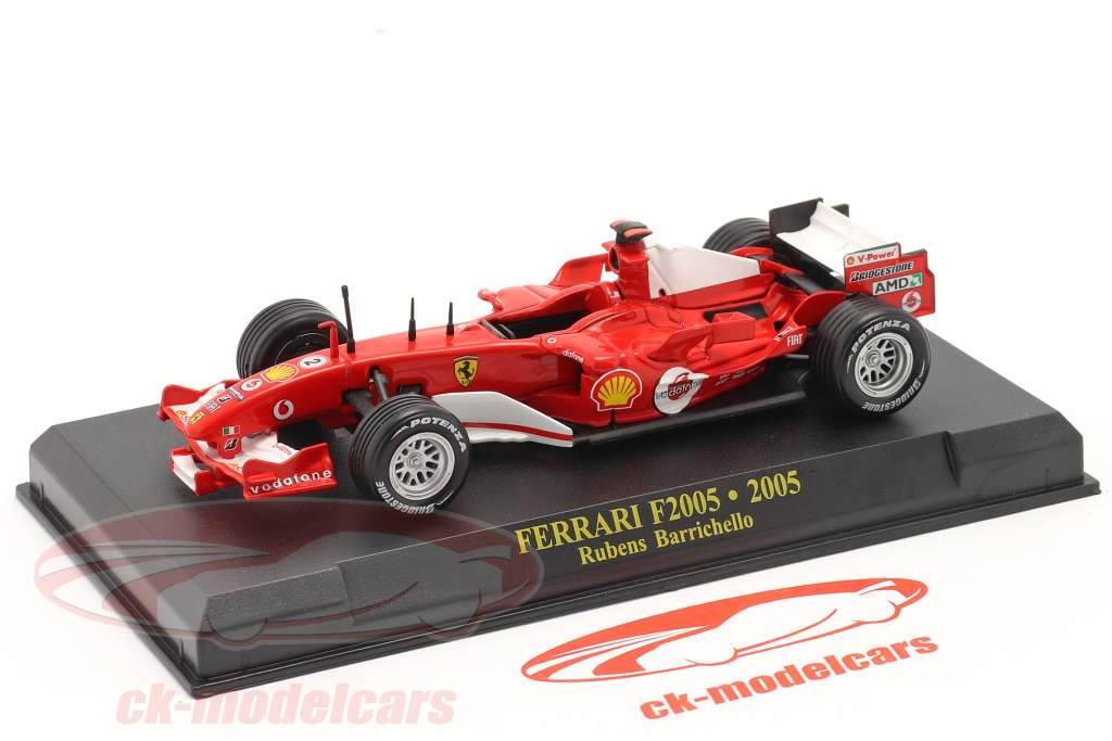 Rubens Barrichello Ferrari F2005 #2 formule 1 2005 1:43 Altaya