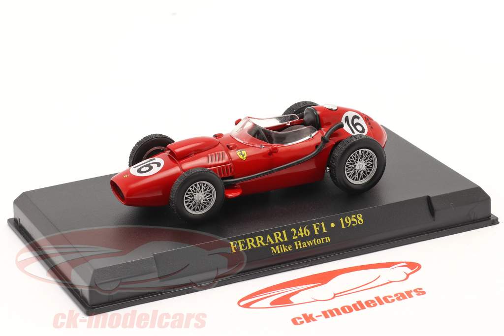 Mike Hawthorn Ferrari 246 #16 Verdensmester formel 1 1958 1:43 Altaya