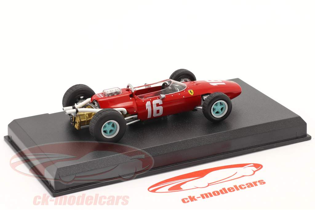 Lorenzo Bandini Ferrari 246 #16 第二 Monaco GP 公式 1 1966 1:43 Altaya