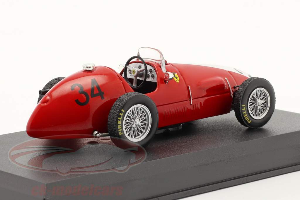 Kurt Adolff Ferrari 500 #34 Немецкий GP формула 1 1953 1:43 Altaya