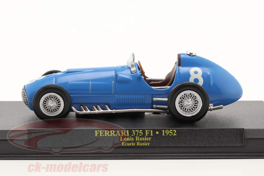Louis Rosier Ferrari 375 #8 formel 1 1952 1:43 Altaya