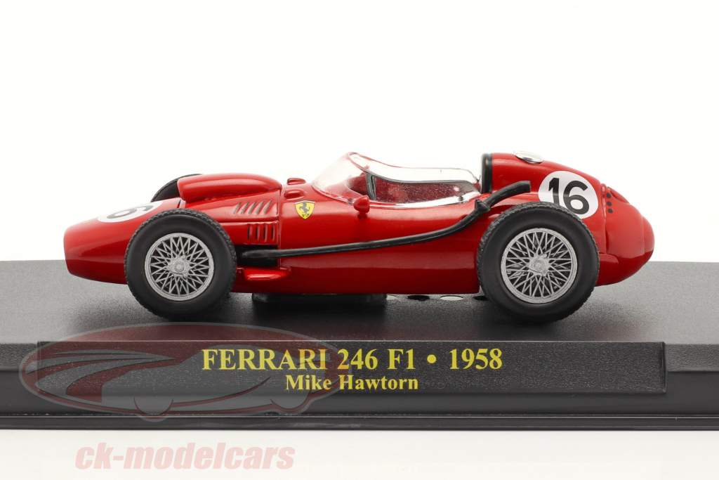 Mike Hawthorn Ferrari 246 #16 Wereldkampioen formule 1 1958 1:43 Altaya