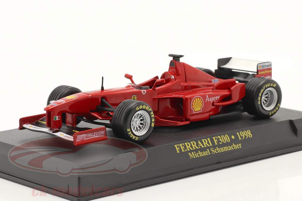 Michael Schumacher Ferrari F300 #3 formule 1 1998 1:43 Altaya