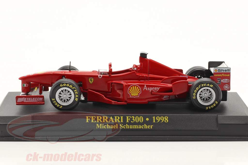 Michael Schumacher Ferrari F300 #3 fórmula 1 1998 1:43 Altaya