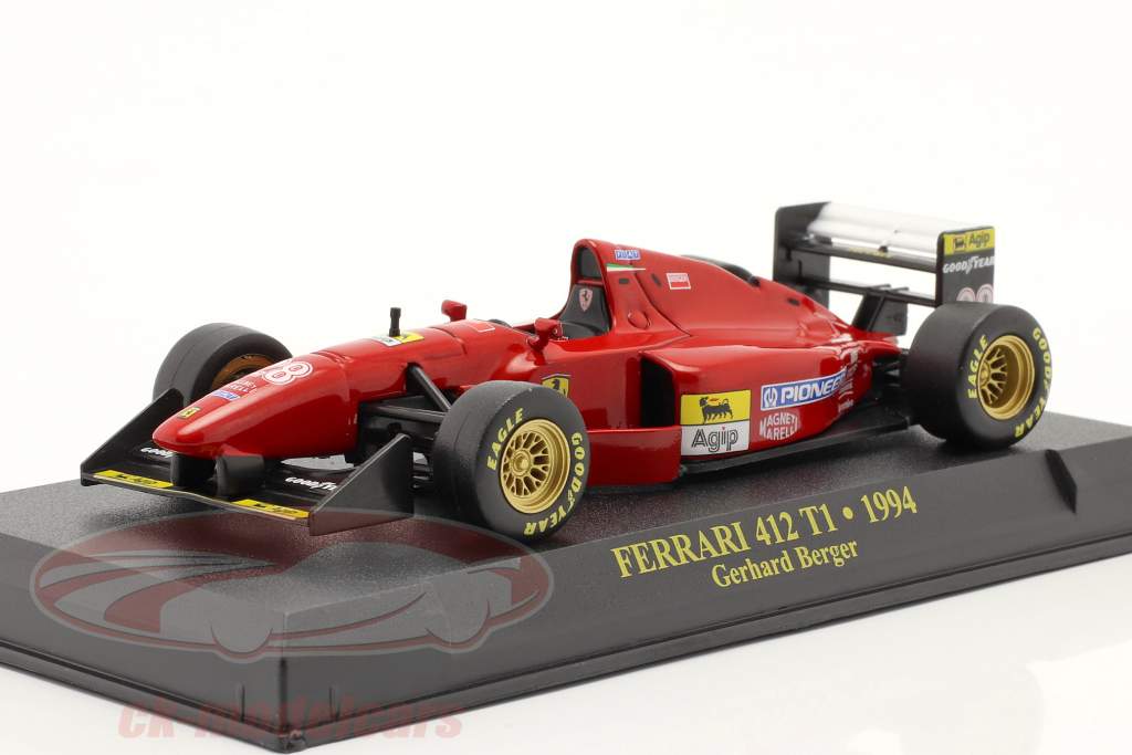 Gerhard Berger Ferrari 412T1 #28 formula 1 1994 1:43 Altaya