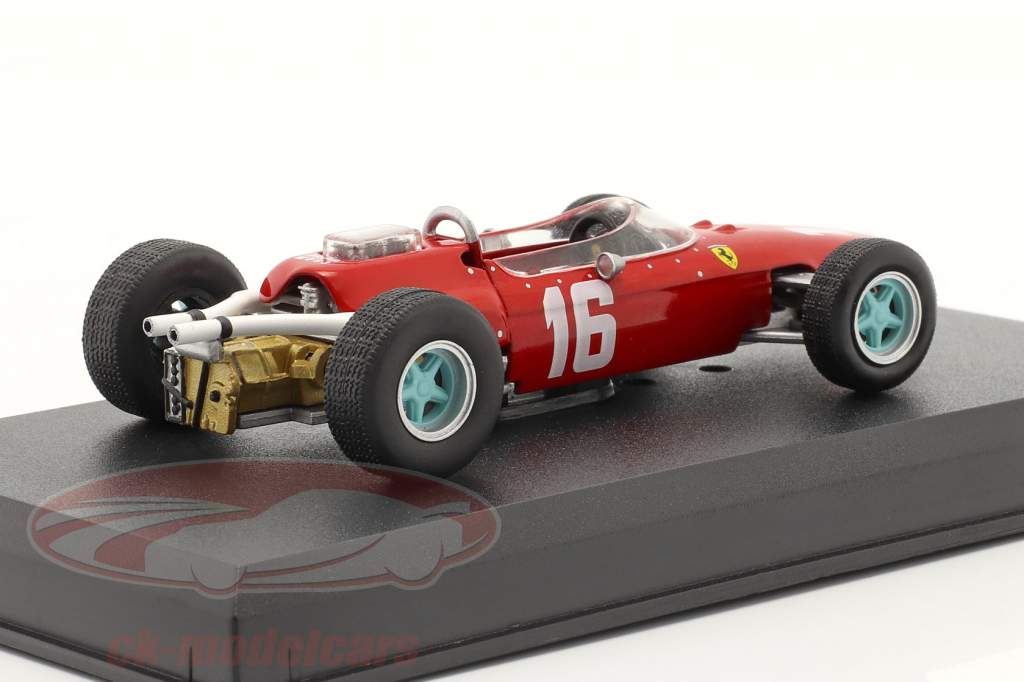 Lorenzo Bandini Ferrari 246 #16 2ª Monaco GP Fórmula 1 1966 1:43 Altaya