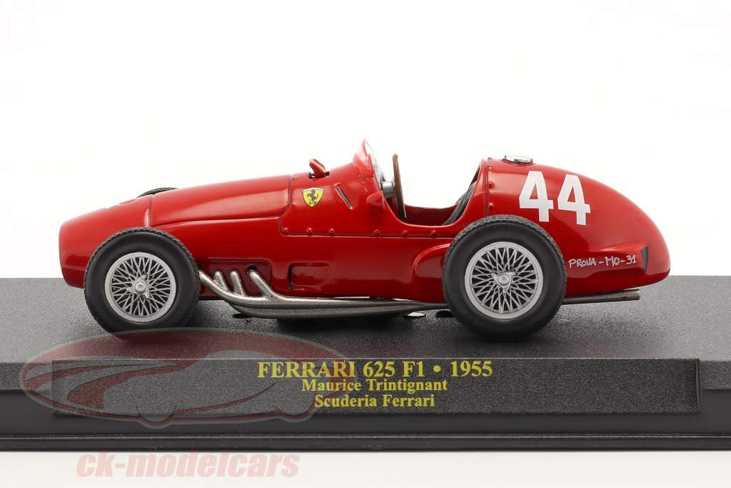Maurice Trintignant Ferrari 625F1 #44 gagnant Monaco GP formule 1 1955 1:43 Altaya
