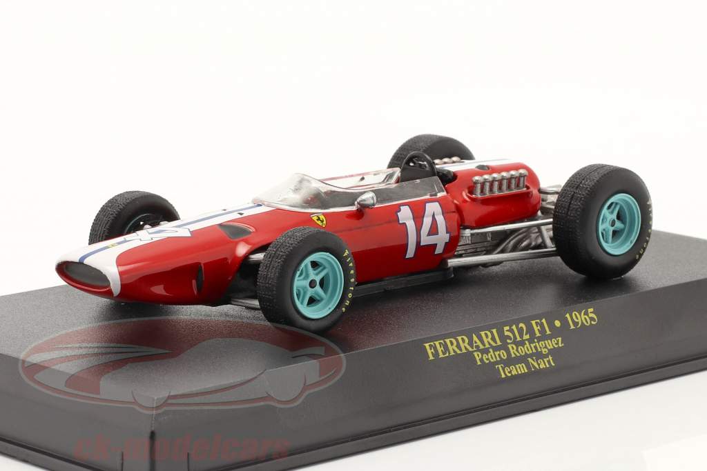 Pedro Rodriguez Ferrari 1512 #14 fórmula 1 1965 1:43 Altaya