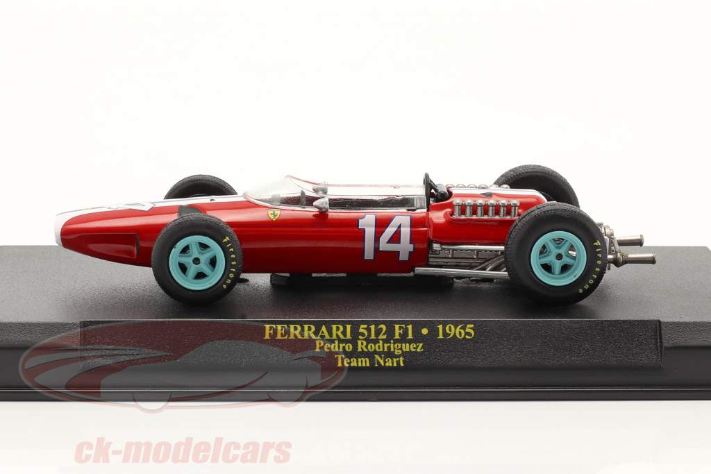 Pedro Rodriguez Ferrari 1512 #14 formula 1 1965 1:43 Altaya