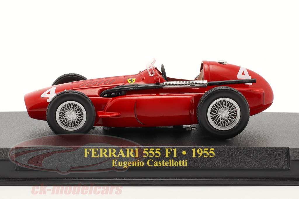 Eugenio Castellotti Ferrari 555 #4 Italie GP formule 1 1955 1:43 Altaya