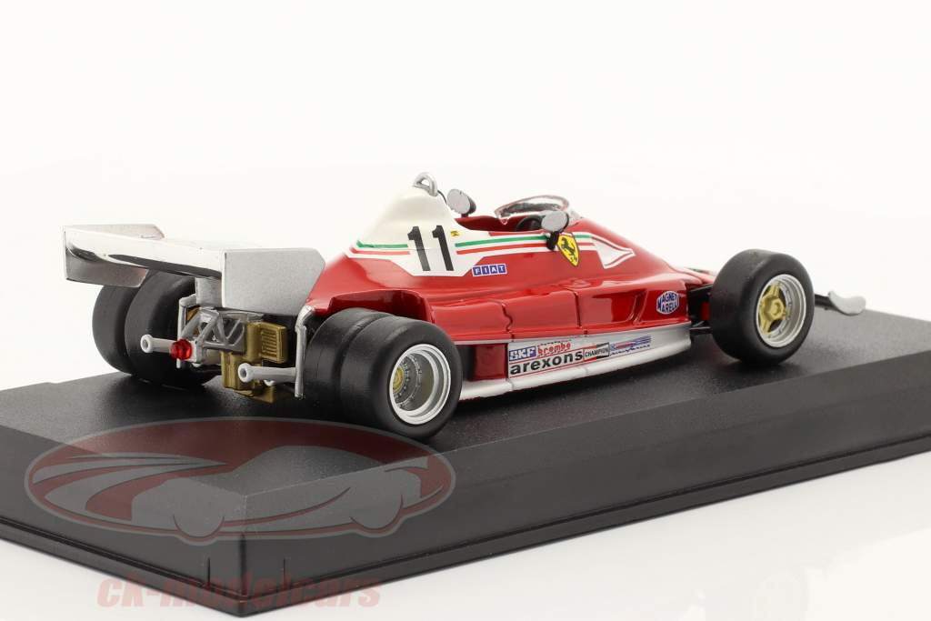 Niki Lauda Ferrari 312T2 6 roues #11 formule 1 Champion du monde 1977 1:43 Altaya