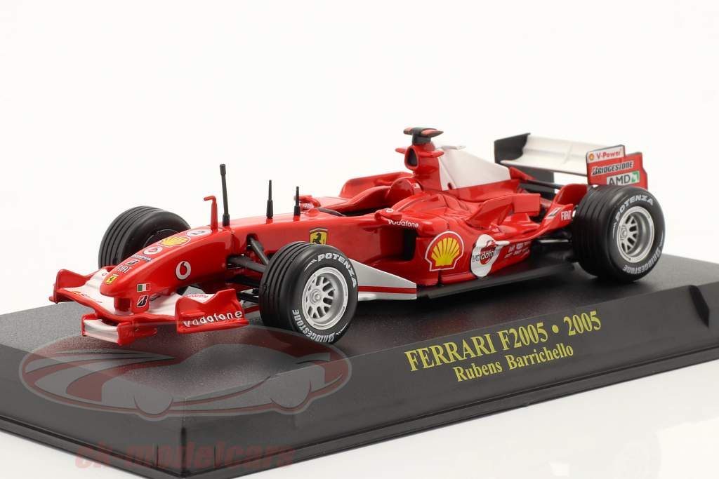 Rubens Barrichello Ferrari F2005 #2 fórmula 1 2005 1:43 Altaya