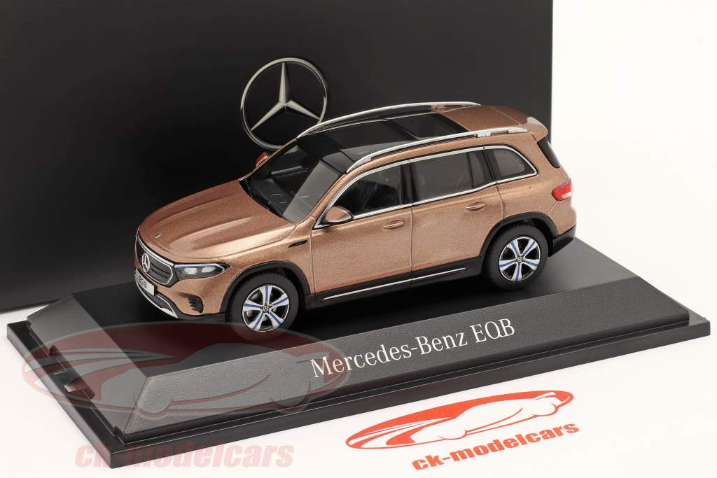 Mercedes-Benz EQB bouwjaar 2021 rosé goud 1:43 Herpa