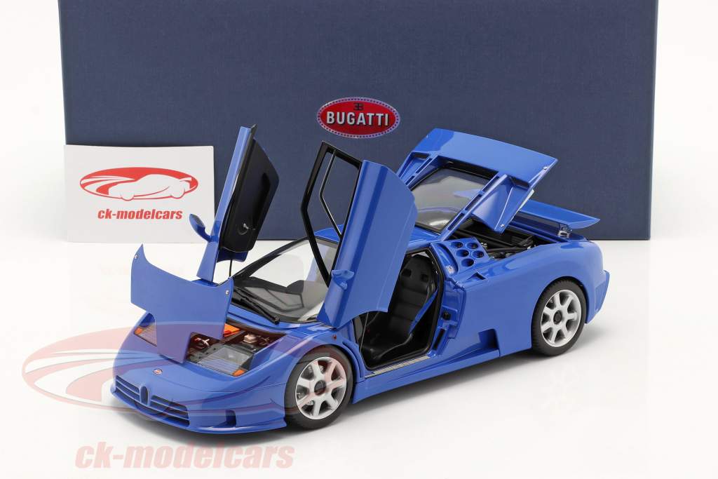 Bugatti EB 110 SS Год постройки 1992 french racing синий 1:18 AUTOart