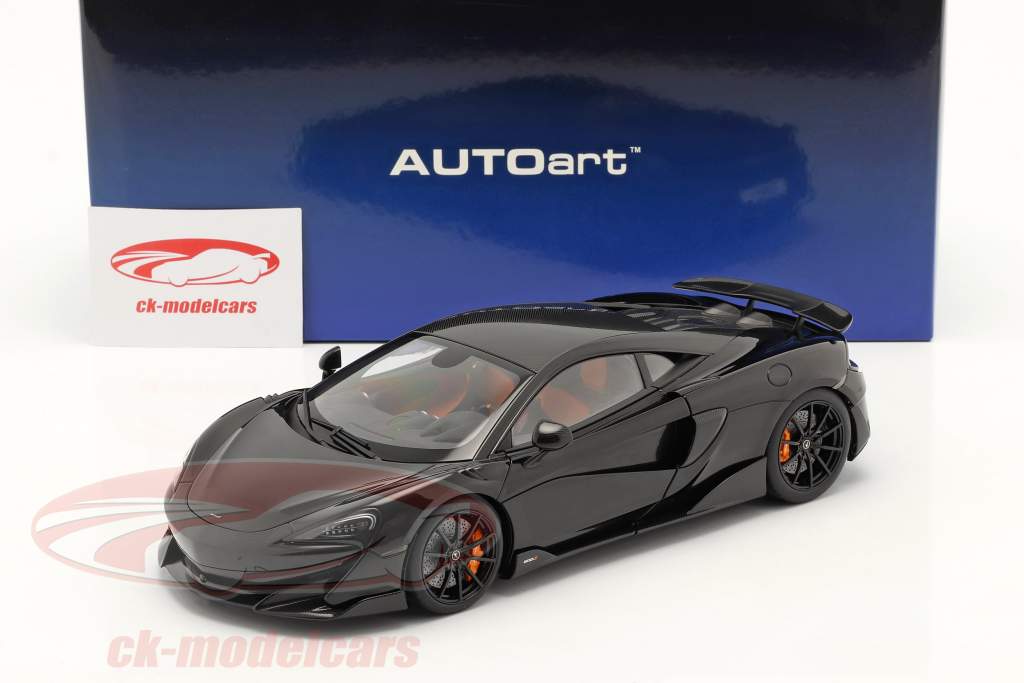 McLaren 600LT Baujahr 2019 onyx schwarz 1:18 AUTOart