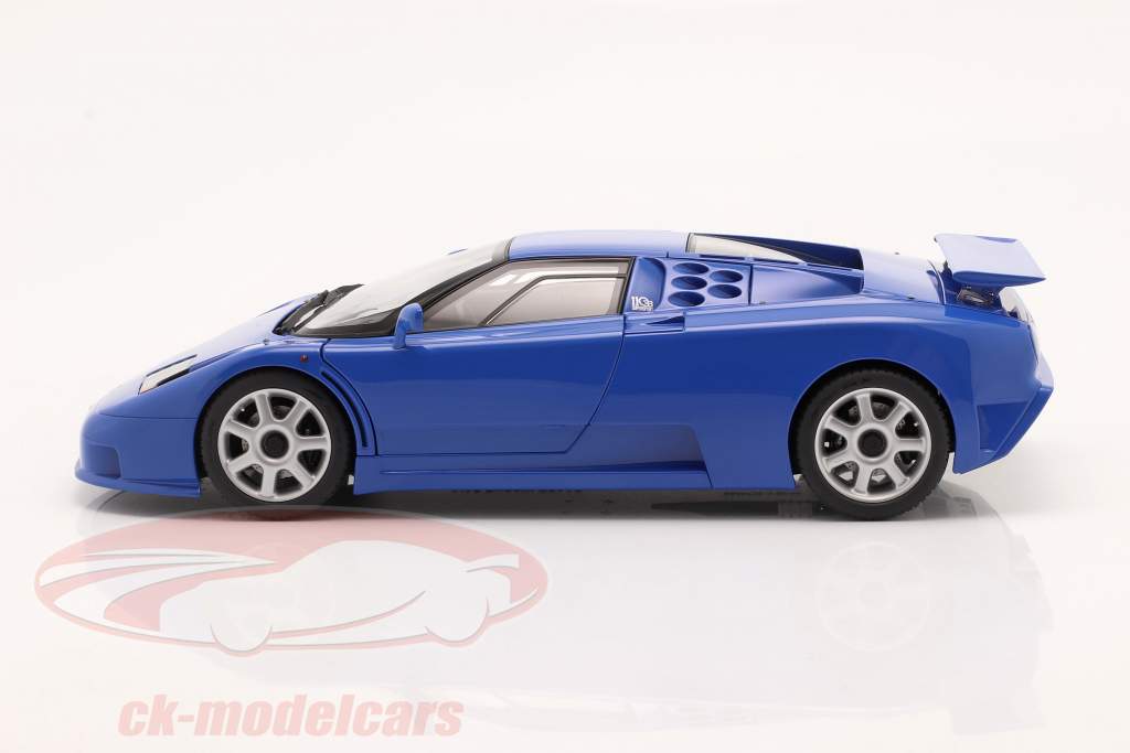 Bugatti EB 110 SS bouwjaar 1992 french racing blauw 1:18 AUTOart