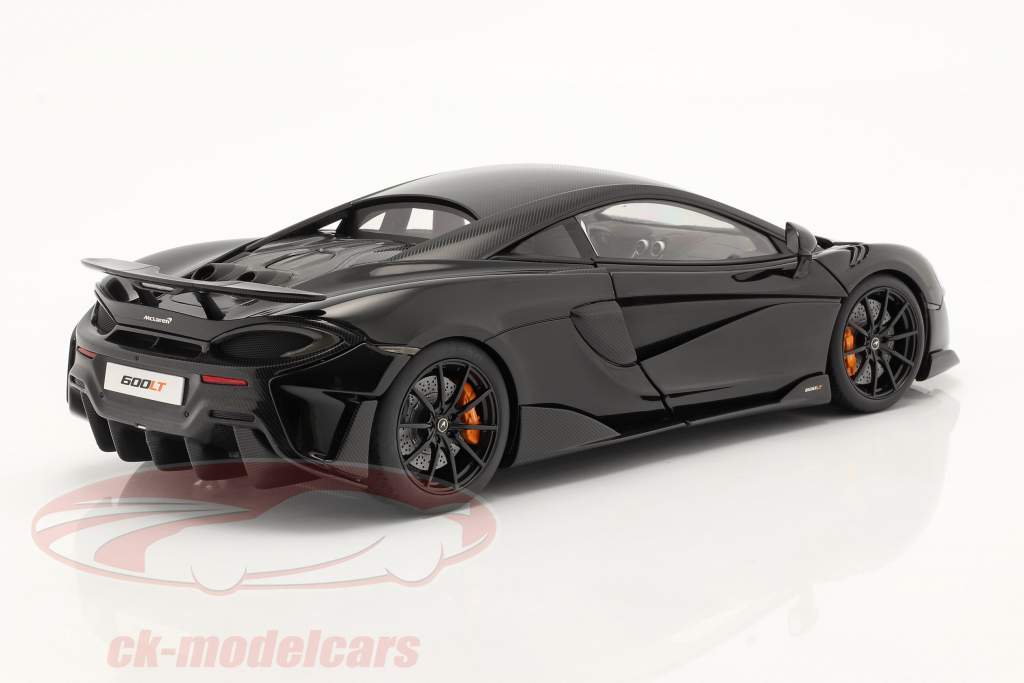 McLaren 600LT Baujahr 2019 onyx schwarz 1:18 AUTOart