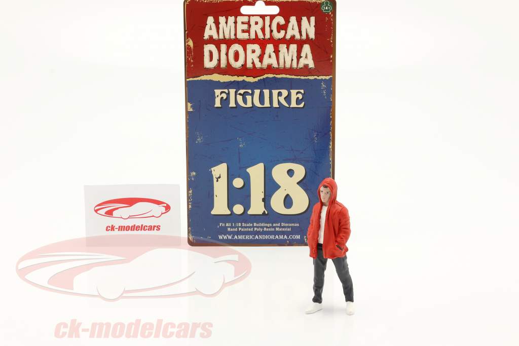 Auto Rencontrer séries 2 chiffre #4 1:18 American Diorama