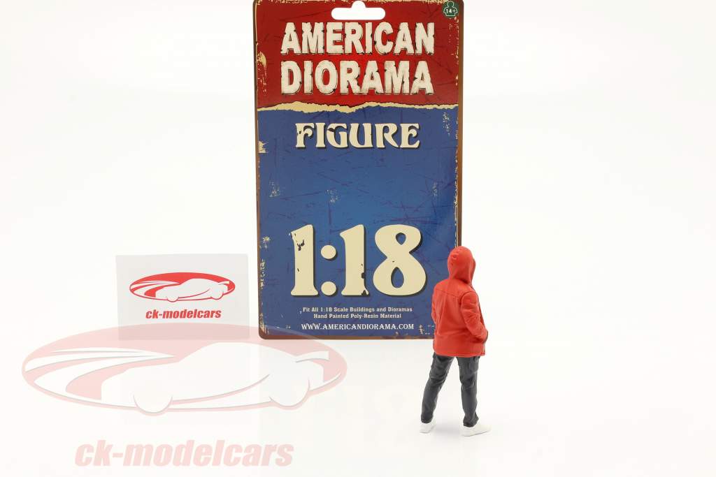 车 见面 系列 2 数字 #4 1:18 American Diorama