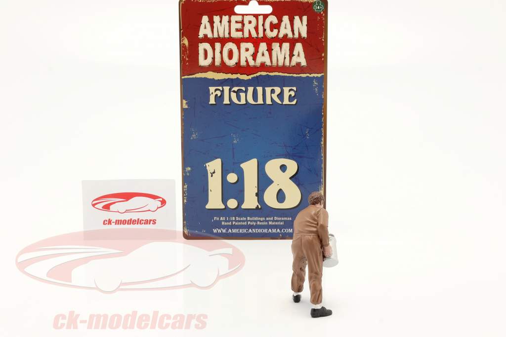 Race Day Serie 1 Figur #6 Mechaniker 60er Jahre 1:18 American Diorama