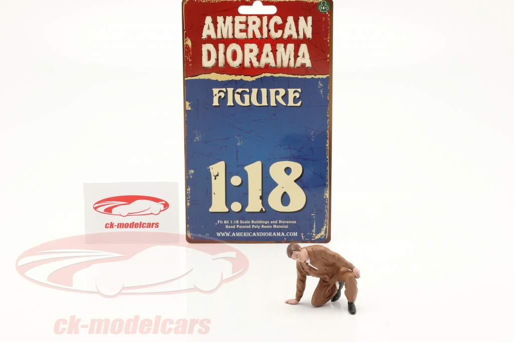 种族 Day 系列 1 数字 #4 机械 60年代 1:18 American Diorama