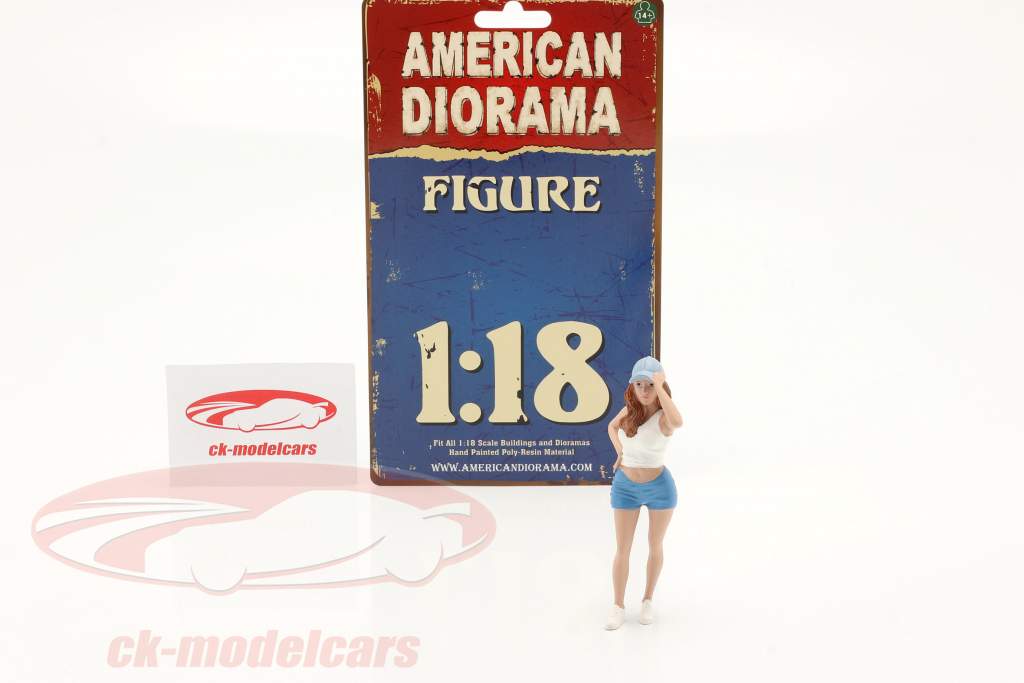Coche Encontrarse serie 2 figura #3 1:18 American Diorama