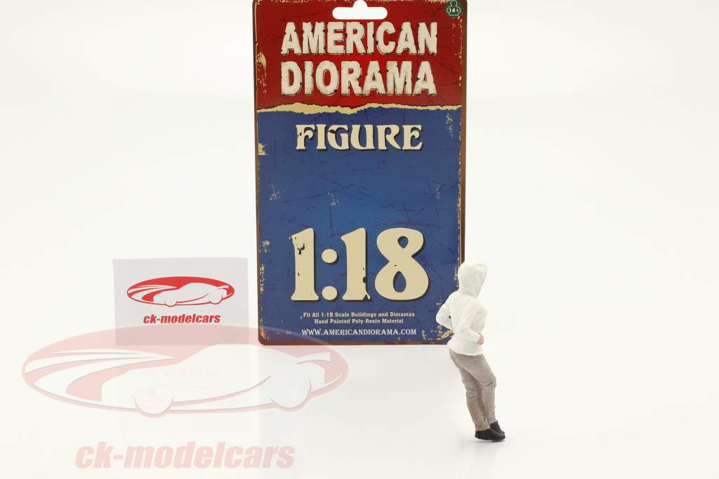 Bil Møde serie 2 figur #1 1:18 American Diorama