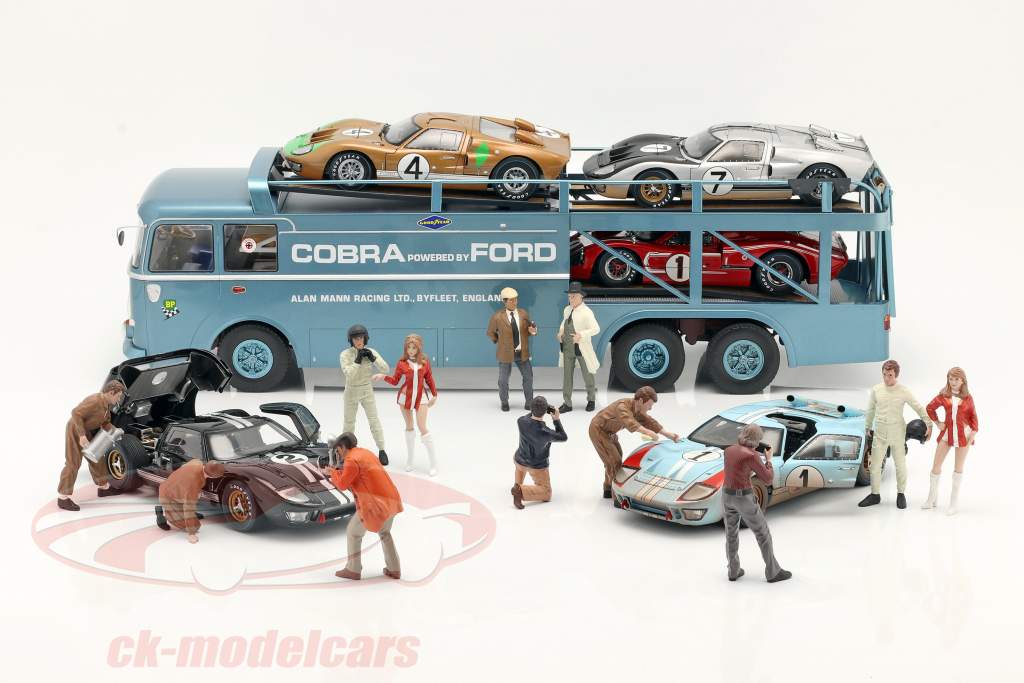 Race Day Series 1 figura #6 mecânico anos 60 1:18 American Diorama