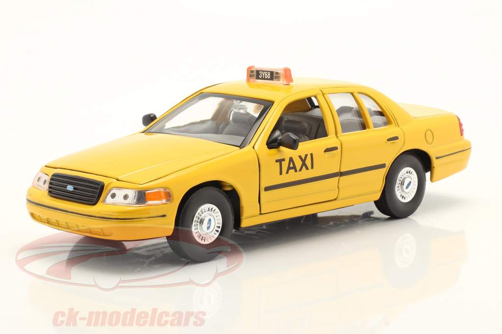 Ford Crown Victoria taxi 1999 yellow 1:24 Welly