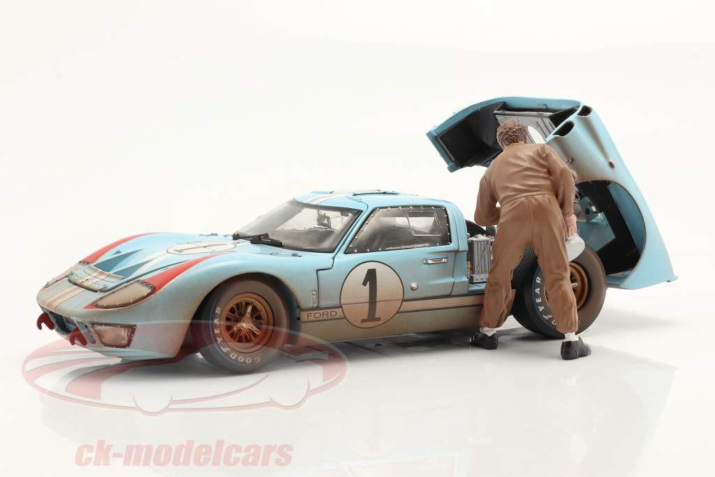 Race Day серии 1 фигура #6 механик 60-е годы 1:18 American Diorama