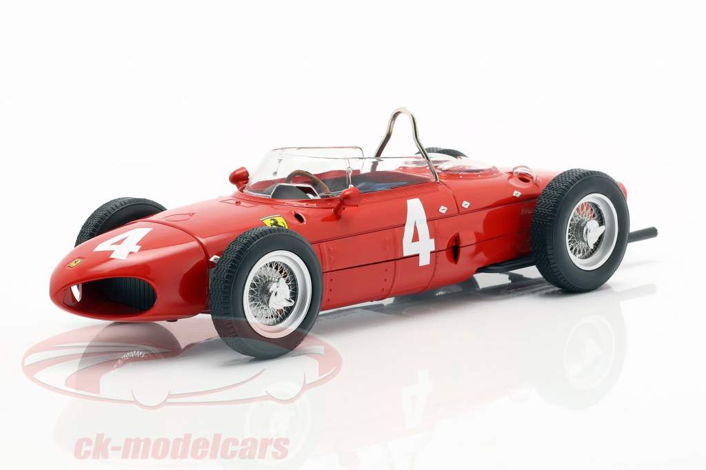 Phil Hill Ferrari 156 Sharknose #4 Belga GP fórmula 1 Campeón mundial 1961 1:18 CMR