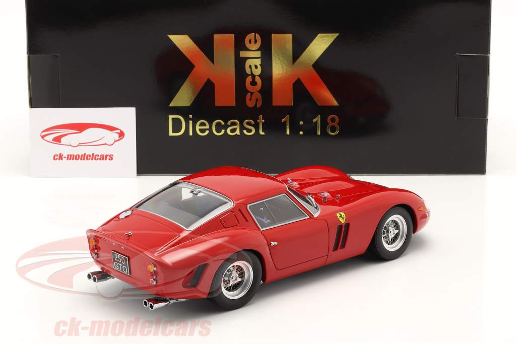 Ferrari 250 GTO Année de construction 1962 rouge 1:18 KK-Scale