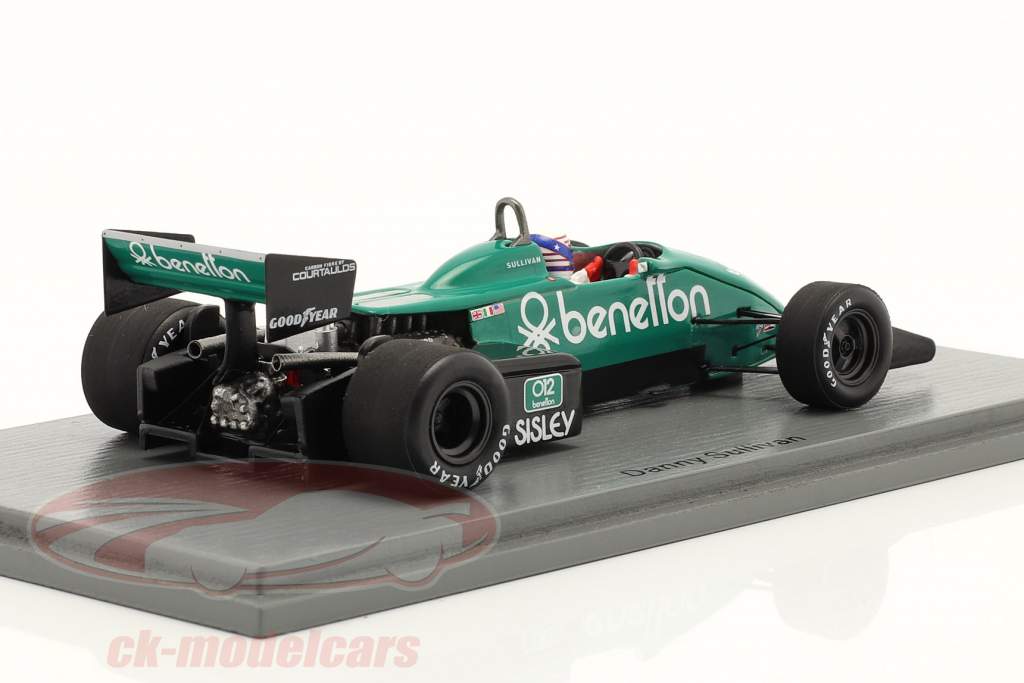 Danny Sullivan Tyrrell 011B #4 5 Monaco GP formel 1 1983 1:43 Spark