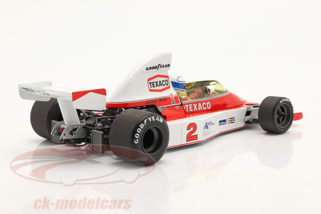 Jochen Mass McLaren Ford M23 #2 Fórmula 1 1975 1:18 Minichamps