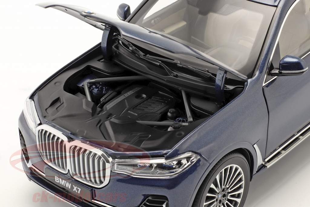 BMW X7 (G07) Baujahr 2020 phytonic blau 1:18 Kyosho