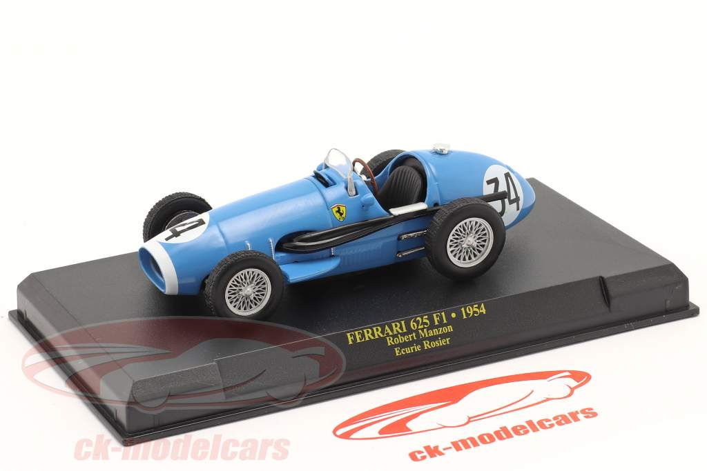 Robert Manzon Ferrari 625F1 #34 Formel 1 1954 1:43 Altaya
