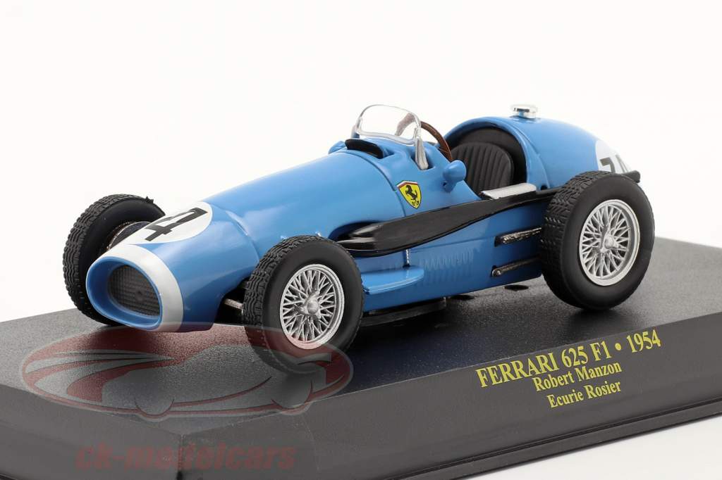 Robert Manzon Ferrari 625F1 #34 формула 1 1954 1:43 Altaya