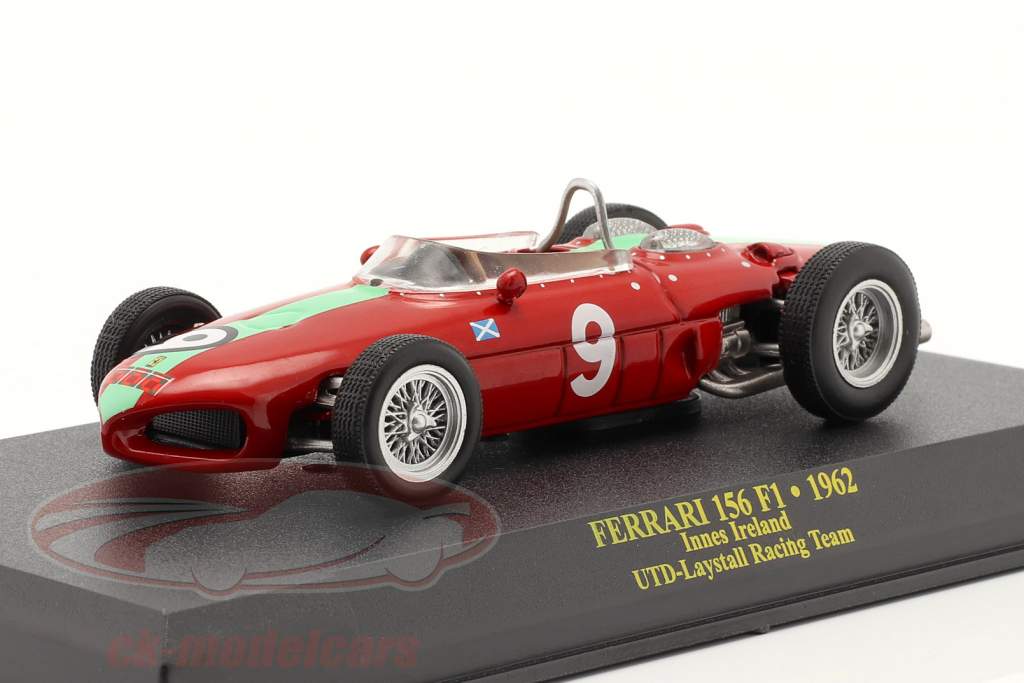 Innes Ireland Ferrari 156 F1 #9 fórmula 1 1962 1:43 Altaya