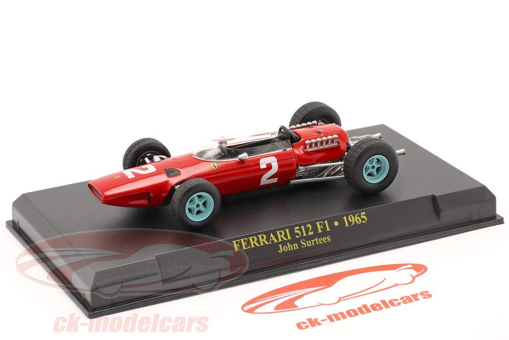 John Surtees Ferrari 1512 #2 формула 1 1965 1:43 Altaya