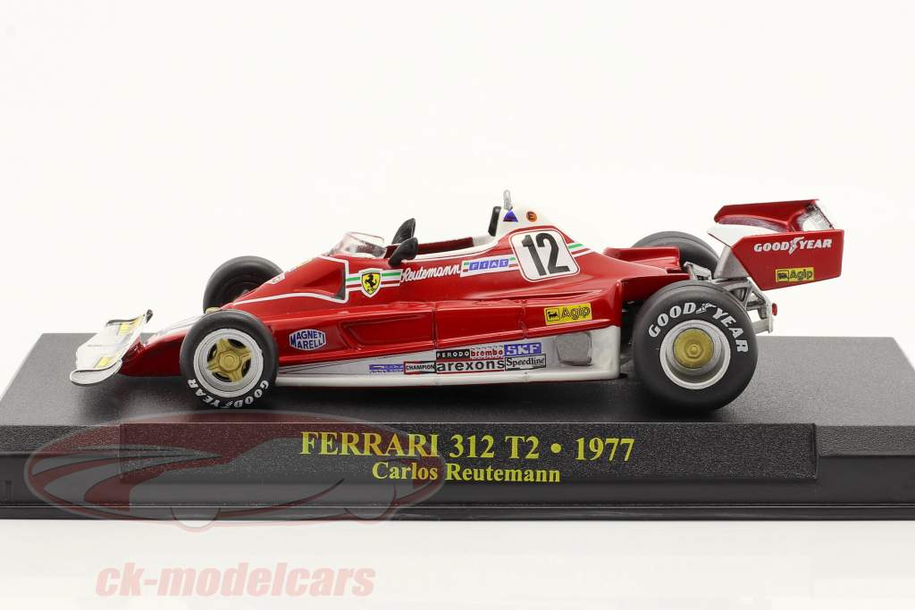Carlos Reutemann Ferrari 312T2 #12 формула 1 1977 1:43 Altaya