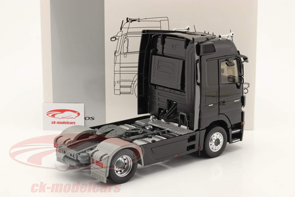 Mercedes-Benz Actros MP03 CAB1860 V8 Truck 2008 graphite black 1:18 Eligor