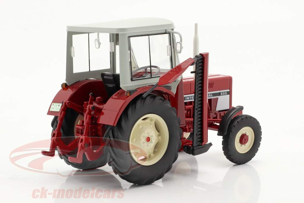 International 533 tracteur avec Capote et Barre de coupe rouge 1:32 Schuco
