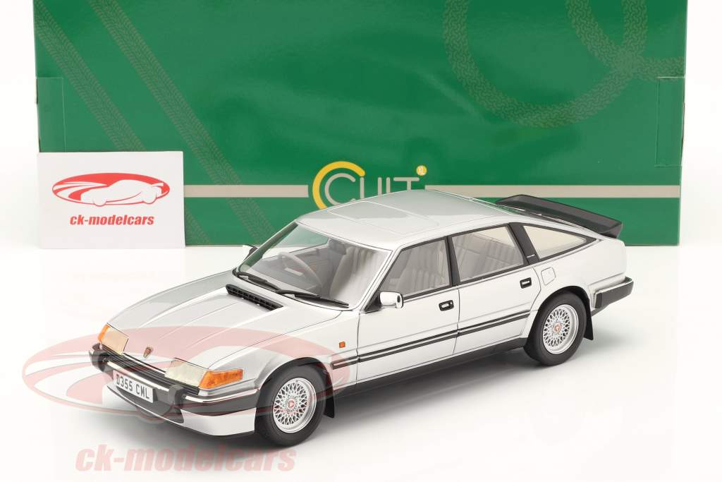 Rover 3500 Vitesse year 1985 silver metallic 1:18 Cult Scale