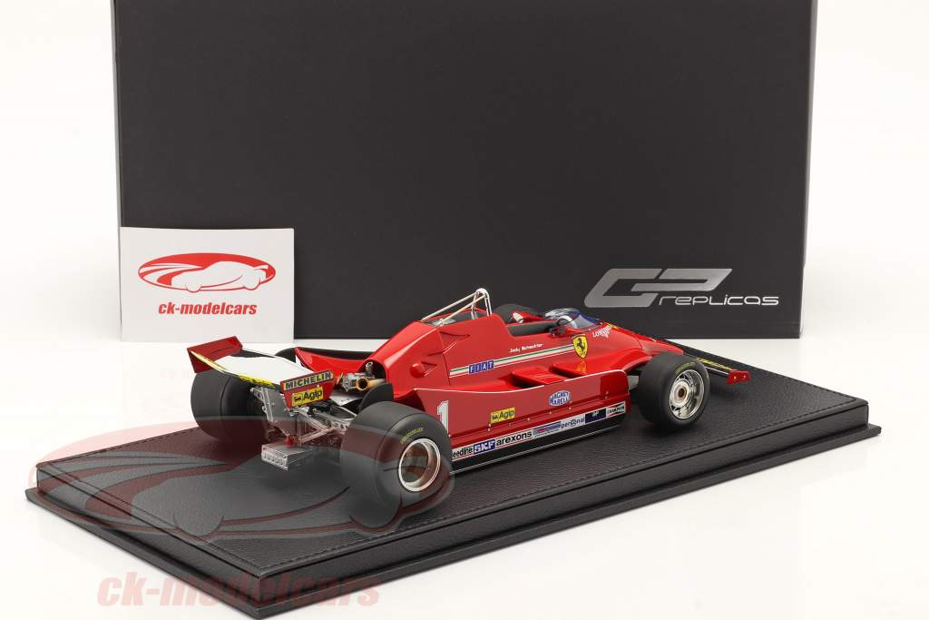 Jody Scheckter Ferrari 126C #1 Formel 1 1980 1:18 GP Replicas