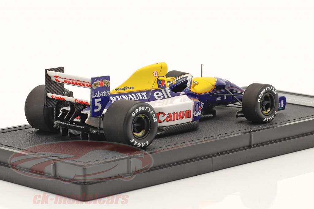 Nigel Mansell Williams FW14B #5 formula 1 World Champion 1992 1:43 GP Replicas