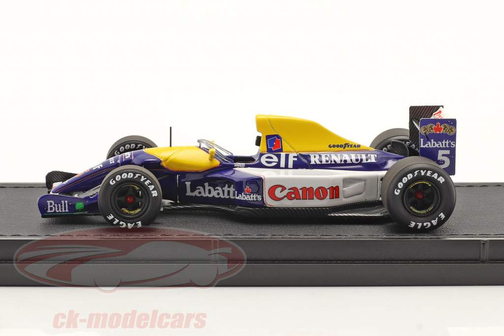Nigel Mansell Williams FW14B #5 fórmula 1 Campeón mundial 1992 1:43 GP Replicas