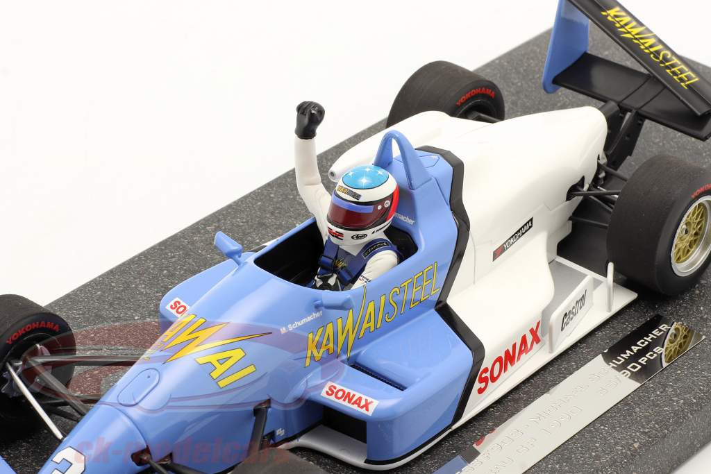 Michael Schumacher Reynard F903 #3 gagnant Macau GP 1990 1:18 Minichamps